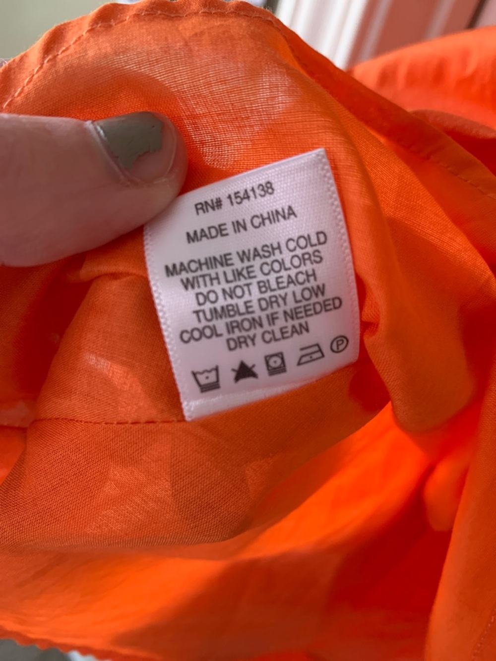 STAUD Women’s Elio Off-Shoulder Orange Button Babydoll Ruffle Mini Sun Dress 4 - Picture 6 of 14